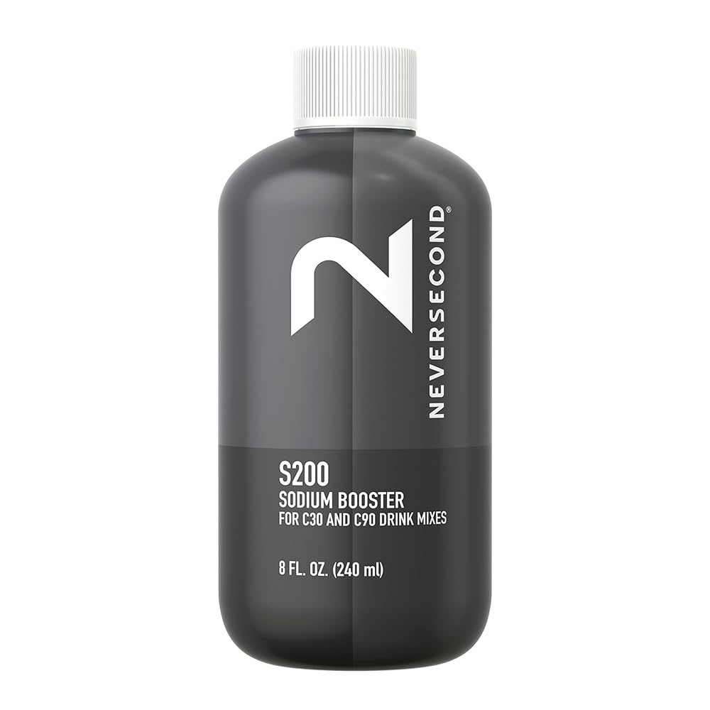 NeverSecond S200 Sodium Booster Electrolyte Liquid - 30 Servings