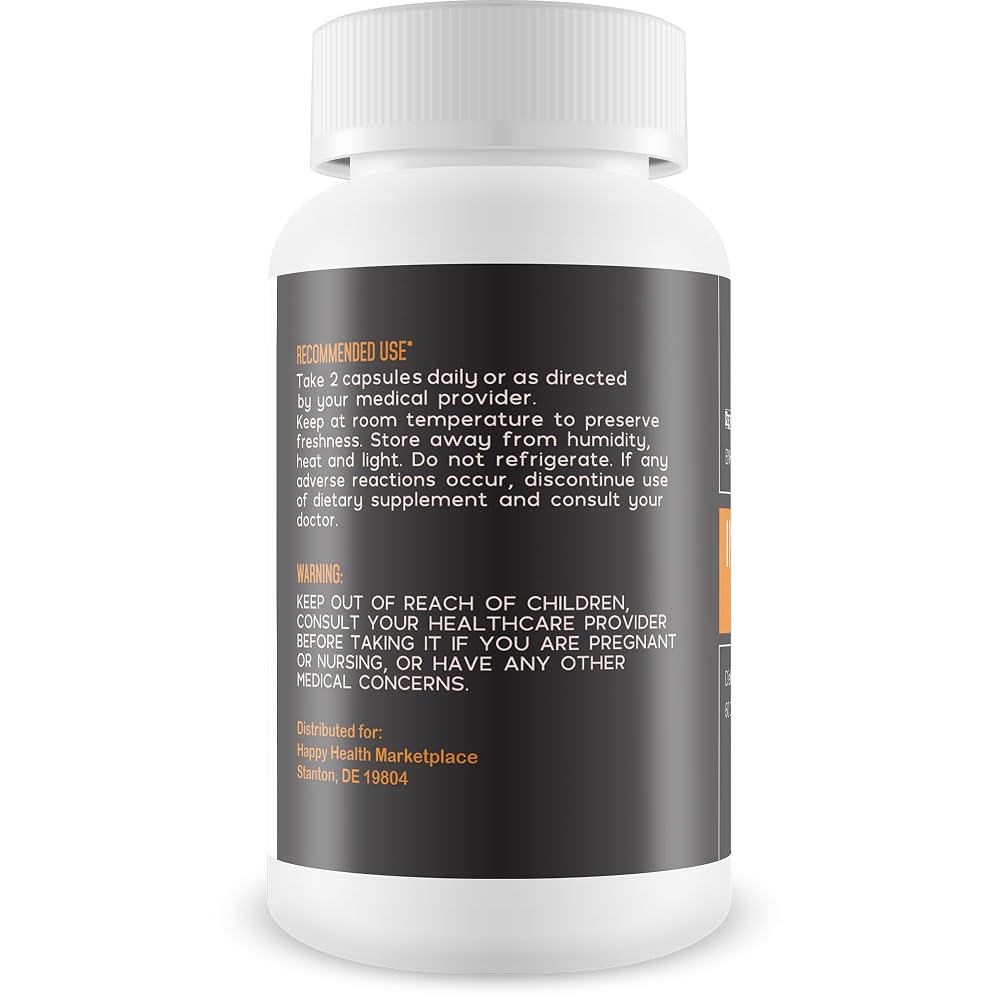 Happy Health Marketplace Intellio Pro Memory Brain Support - 60 Capsules - image 3