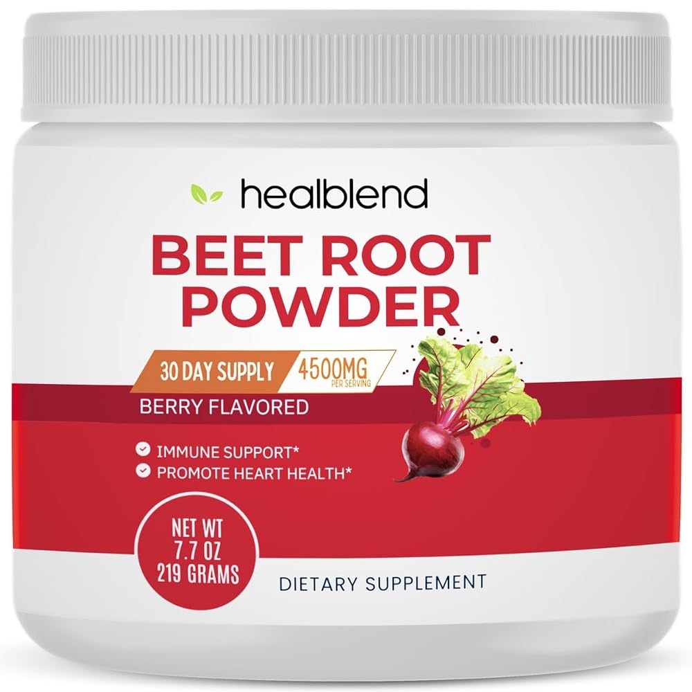 healblend Organic Beet Root Powder - Nitric Oxide Beets