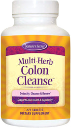 Lumintrail Nature's Secret Multi-Herb Colon Cleanse Tablets - 275 Count - image 2