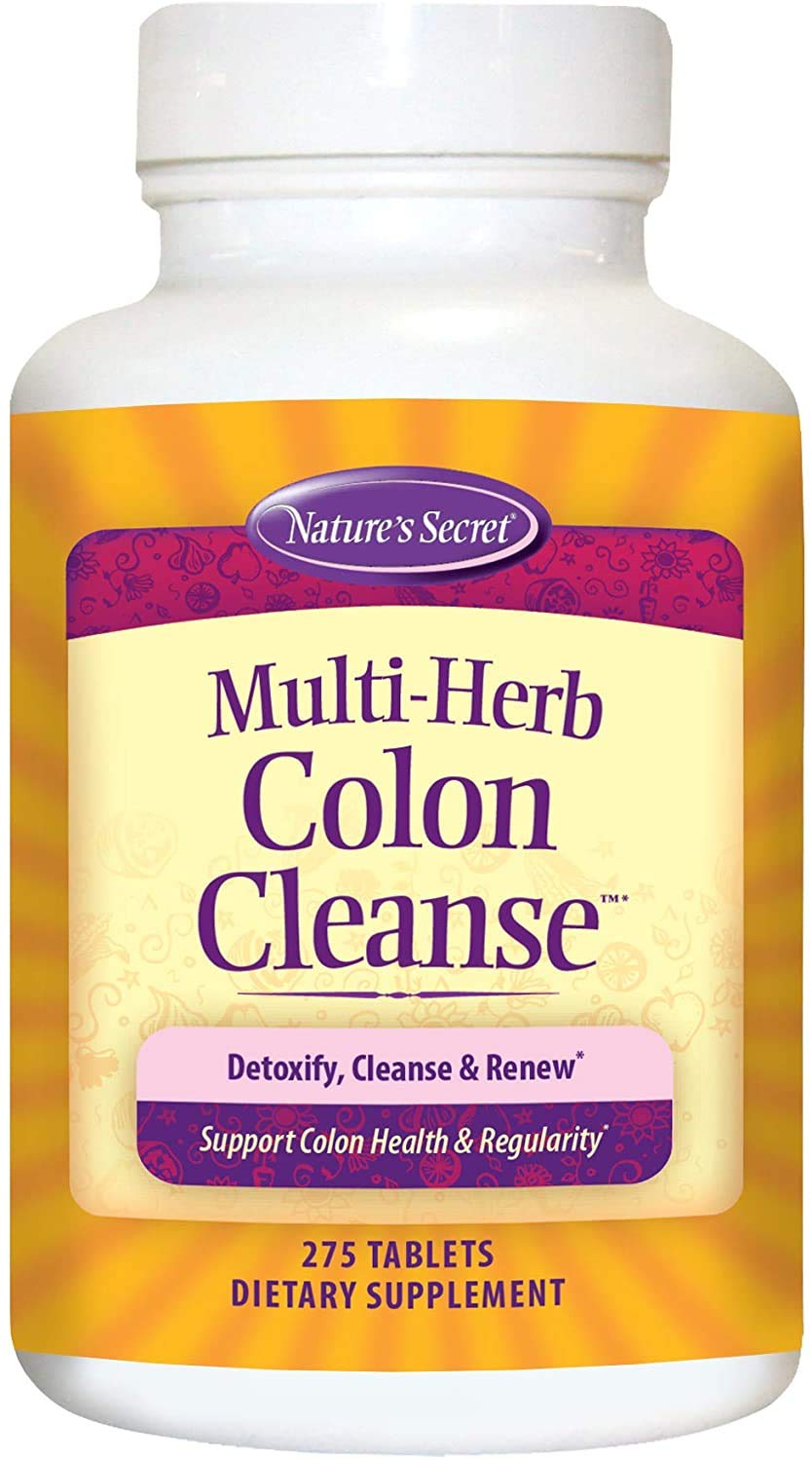 Lumintrail Nature's Secret Multi-Herb Colon Cleanse Tablets - 275 Count - image 2