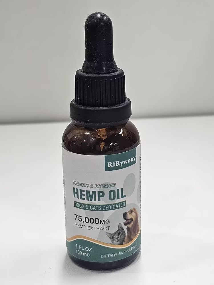 RiRywony Health Omega 3 Oil for Dogs and Cats - 6 Pack