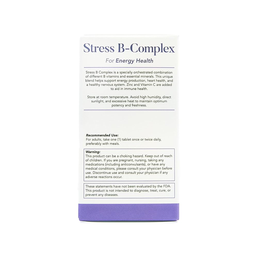 GSL Technology Stress B-Complex Vitamin - 60 Tablets - image 5