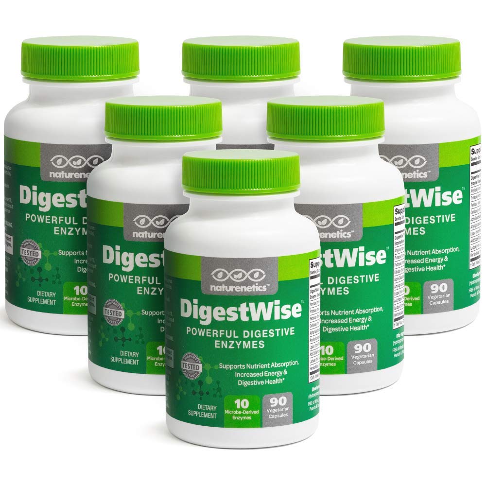 Naturenetics Digestive Enzymes - 1 Before Each Meal See How Good You