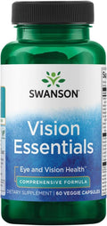 Swanson Vision Essentials Eye Antioxidants - 60 Vegetarian Capsules