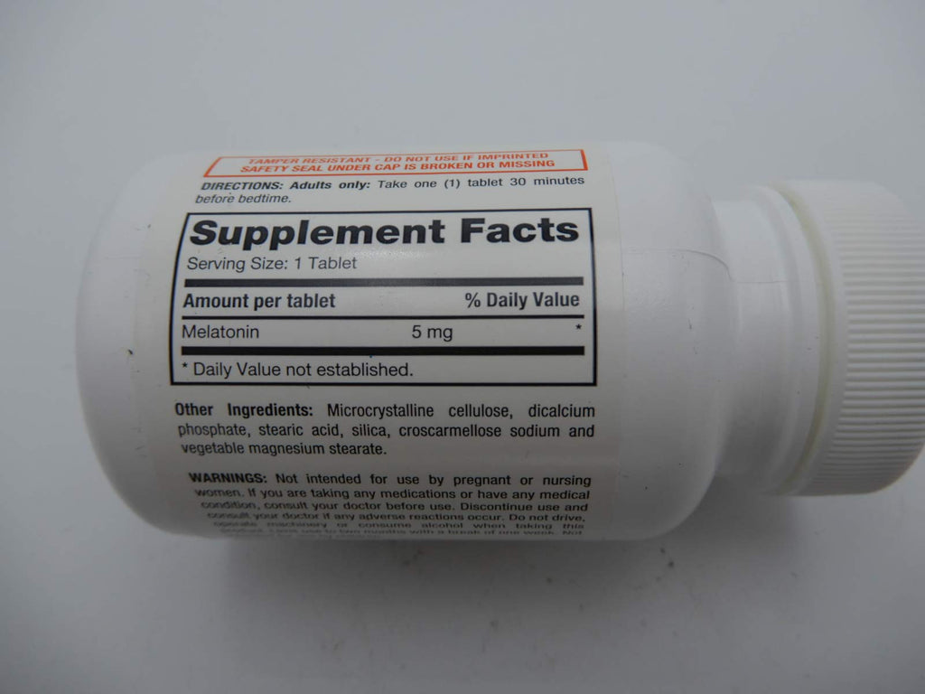 Rugby Melatonin 5mg Sleep Support - 60 Tablets - image 2