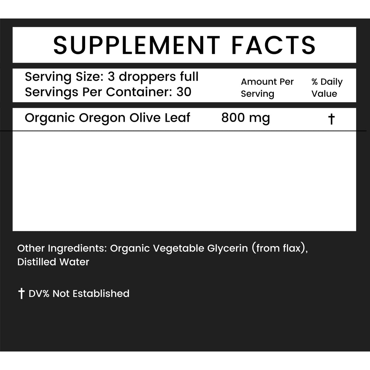 Khroma Herbal Products Organic Olive Leaf Liquid - 2 oz - image 3