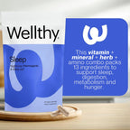 Wellthy Night Time Thermogenic with Melatonin - 60 Capsules - image 4