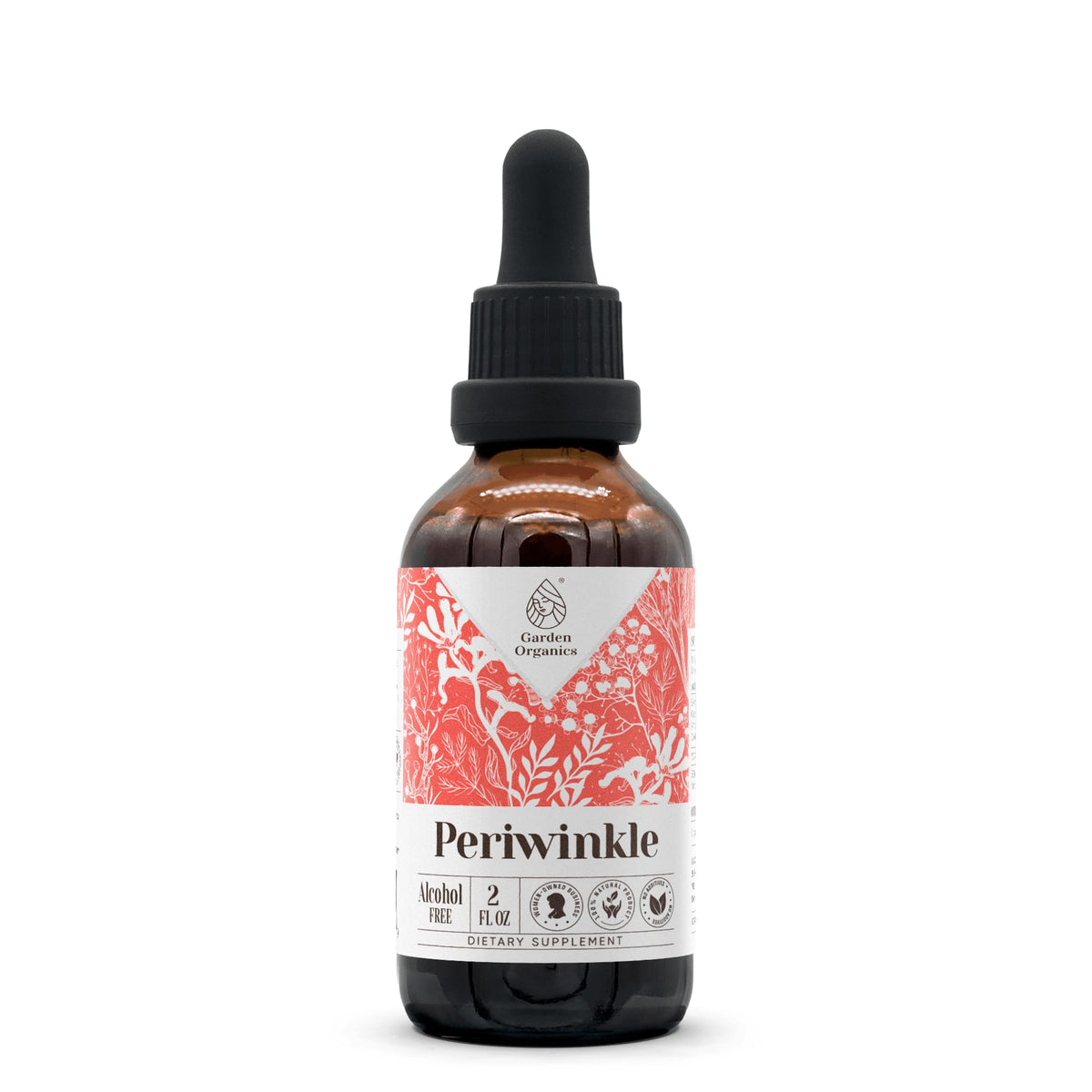 Garden Organics Perwinkle Alcohol-Free Natural Tincture Extract