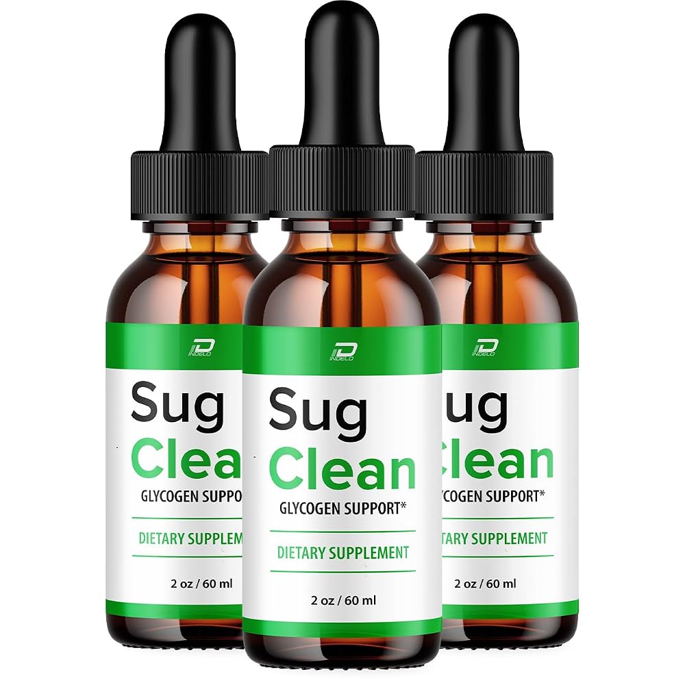 Indelo Sug Clean Drops Extra Strength Liquid Supplement - 3 Pack