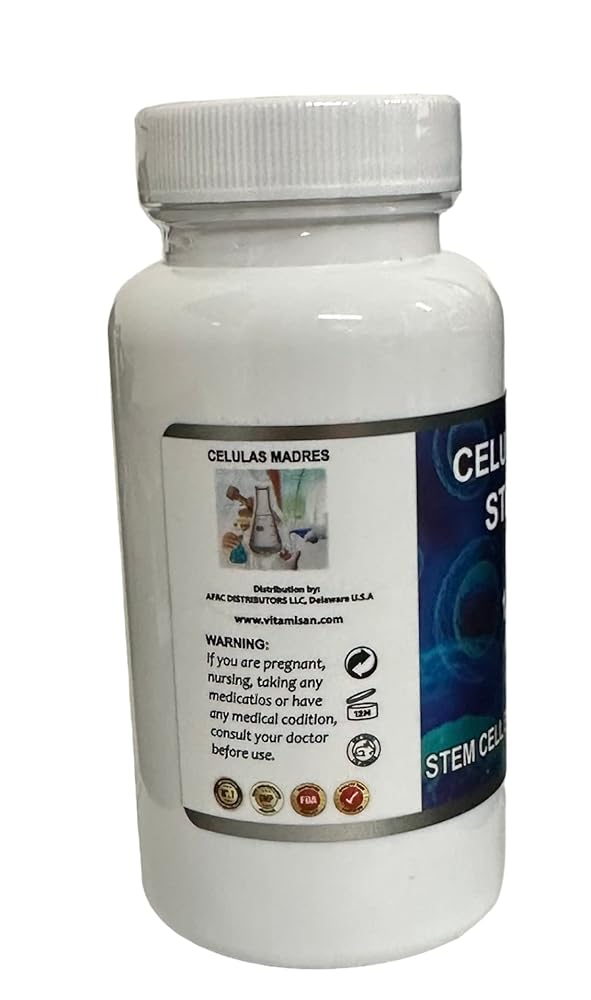 Madre Cell Plus Celulas Madres 1000 mg Stem Cell - 180 Capsules - image 4