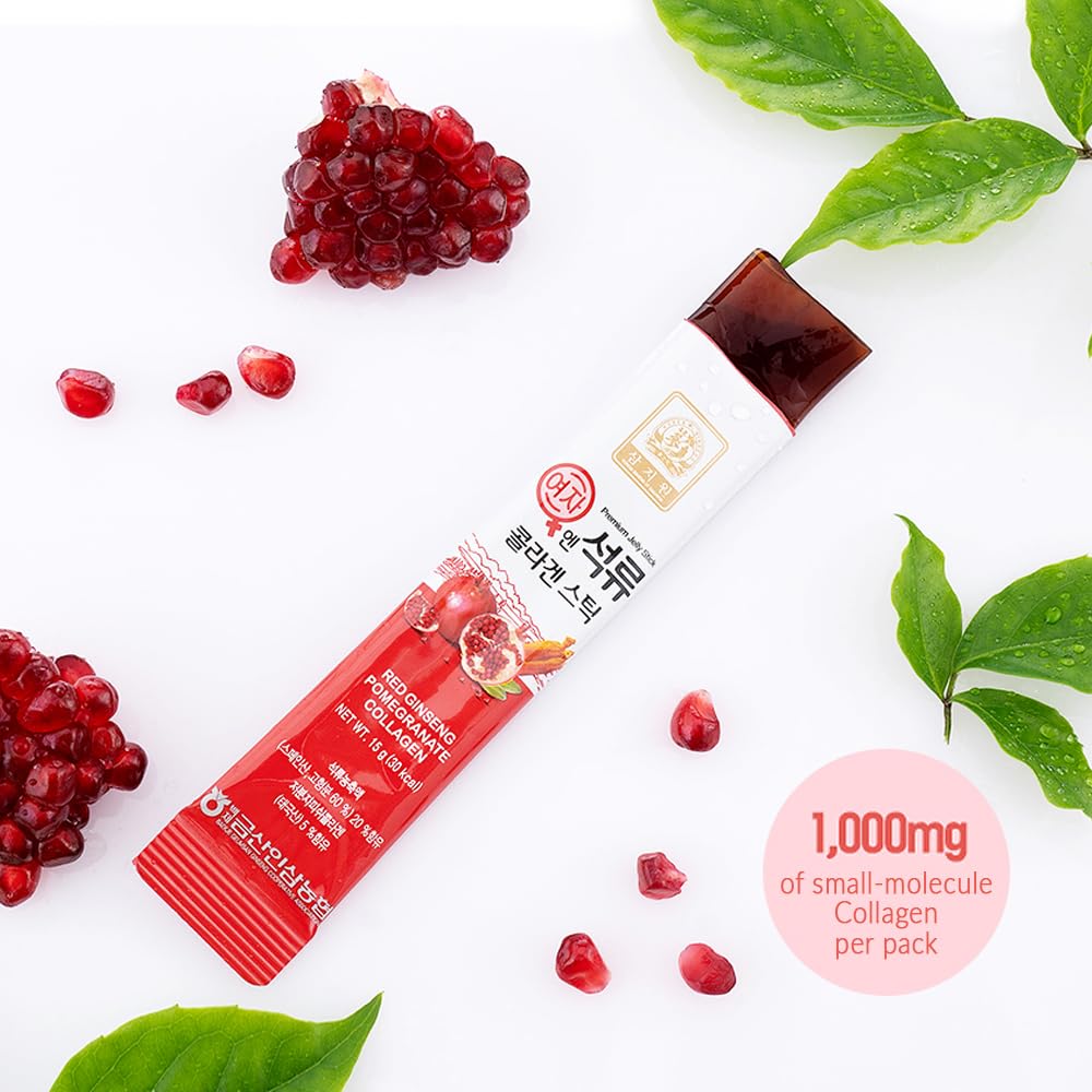 ZIOSTAND Korean Beauty Baekje Geumsan Women's Pomegranate Collagen