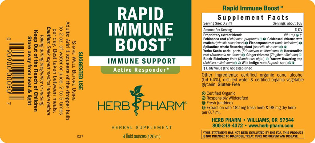 Herb Pharm Rapid Immune Boost Echinacea Tincture - 4 Fl Oz - image 11