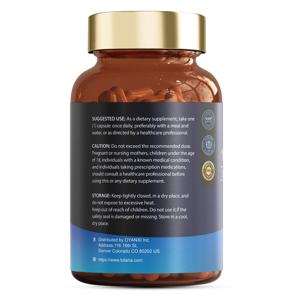 Totaria Magnesium Complex 700mg - 120 Capsules - image 8