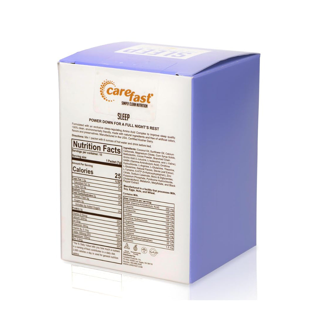 CAREFAST Sleep Hot Chocolate Drink Mix - 15 Packets - image 9