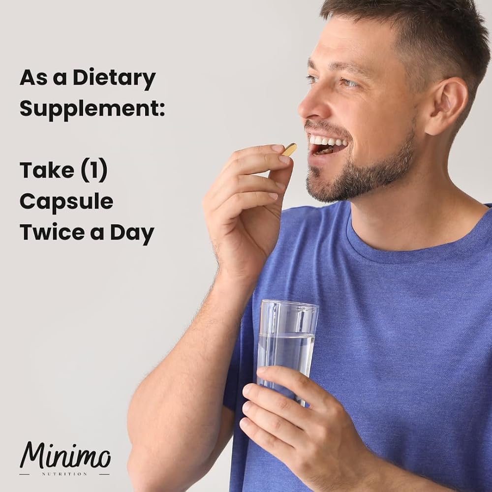 Minimo Nutrition Organic Ashwagandha 1300mg - 60 Capsules - image 3