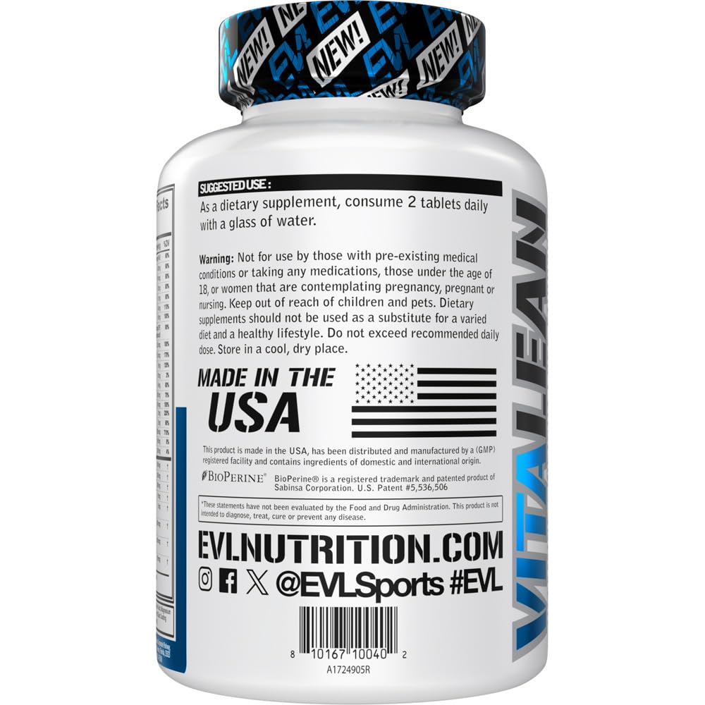 Evlution VitaLean Vitamins Weight Loss Support - 90 Tablets - image 4