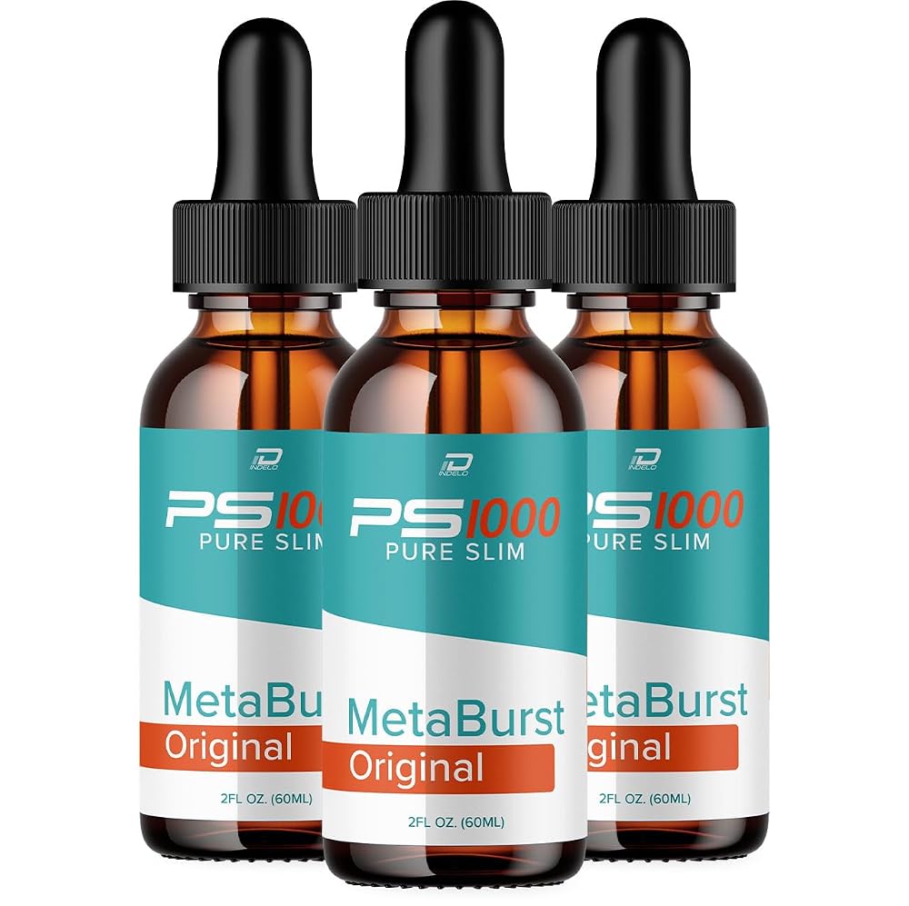 Indelo Metaburst PS1000 Metabolic Support Liquid Drops - 3 Fl Oz