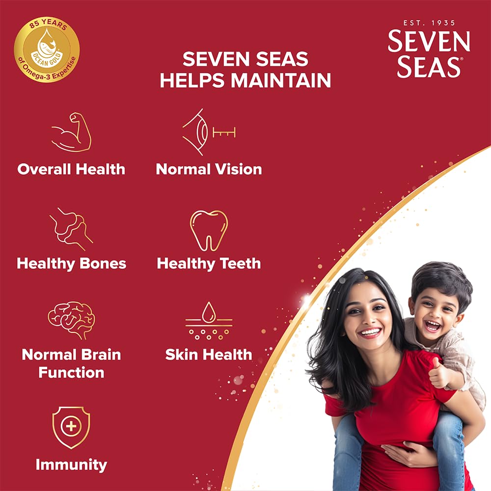 Sevenseas Cod Liver Fish Oil - 500 Capsules - image 3