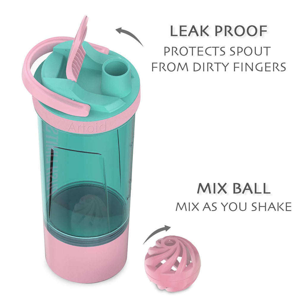 Artoid Mode Inspirational Fitness Workout Sports Protein Shaker