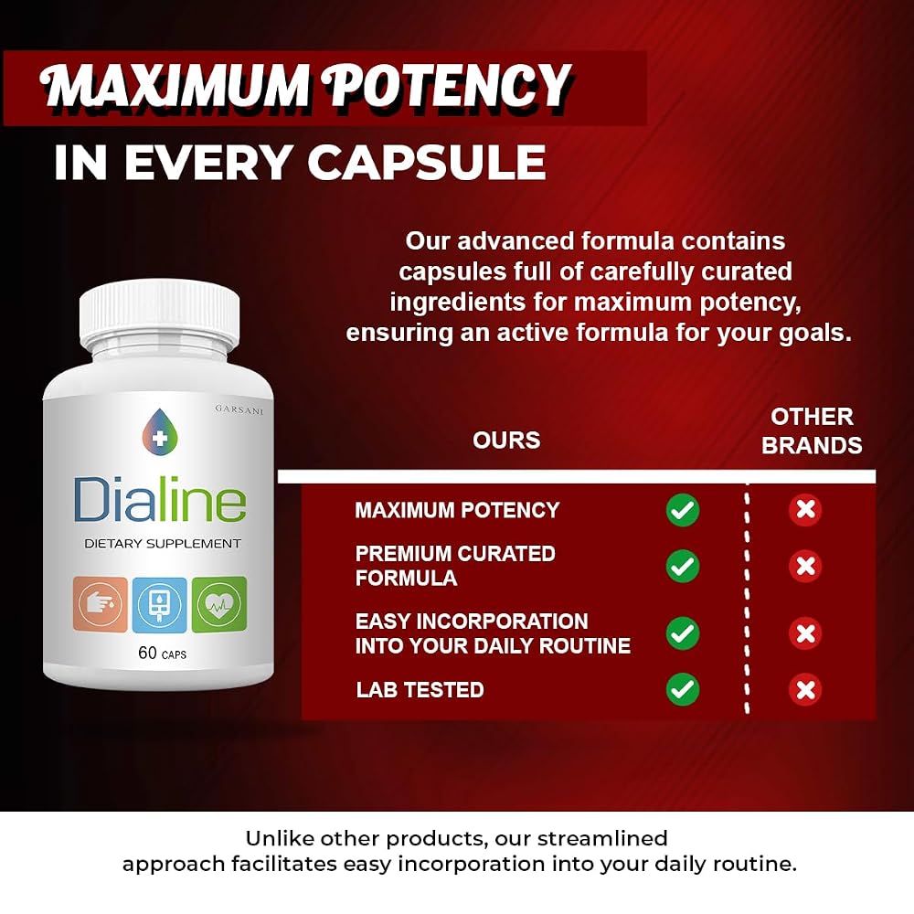 Garsani Dialine Advanced Supplement Capsules - 300 Capsules - image 2