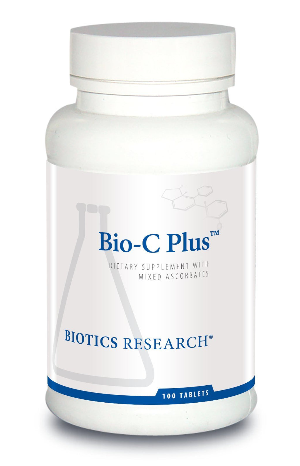 BIOTICS RESEARCH Bio C Plus Vitamin C 500mg - 100 Tablets
