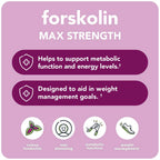Vitamin Bounty Forskolin Maximum Strength Weight Management - 60 Capsules - image 3