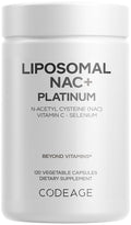 Codeage Liposomal NAC+ Platinum N-Acetyl L-Cysteine - 120 Capsules