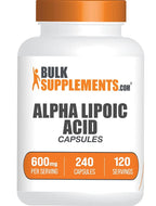 BulkSupplements Alpha Lipoic Acid 600mg - 240 Capsules