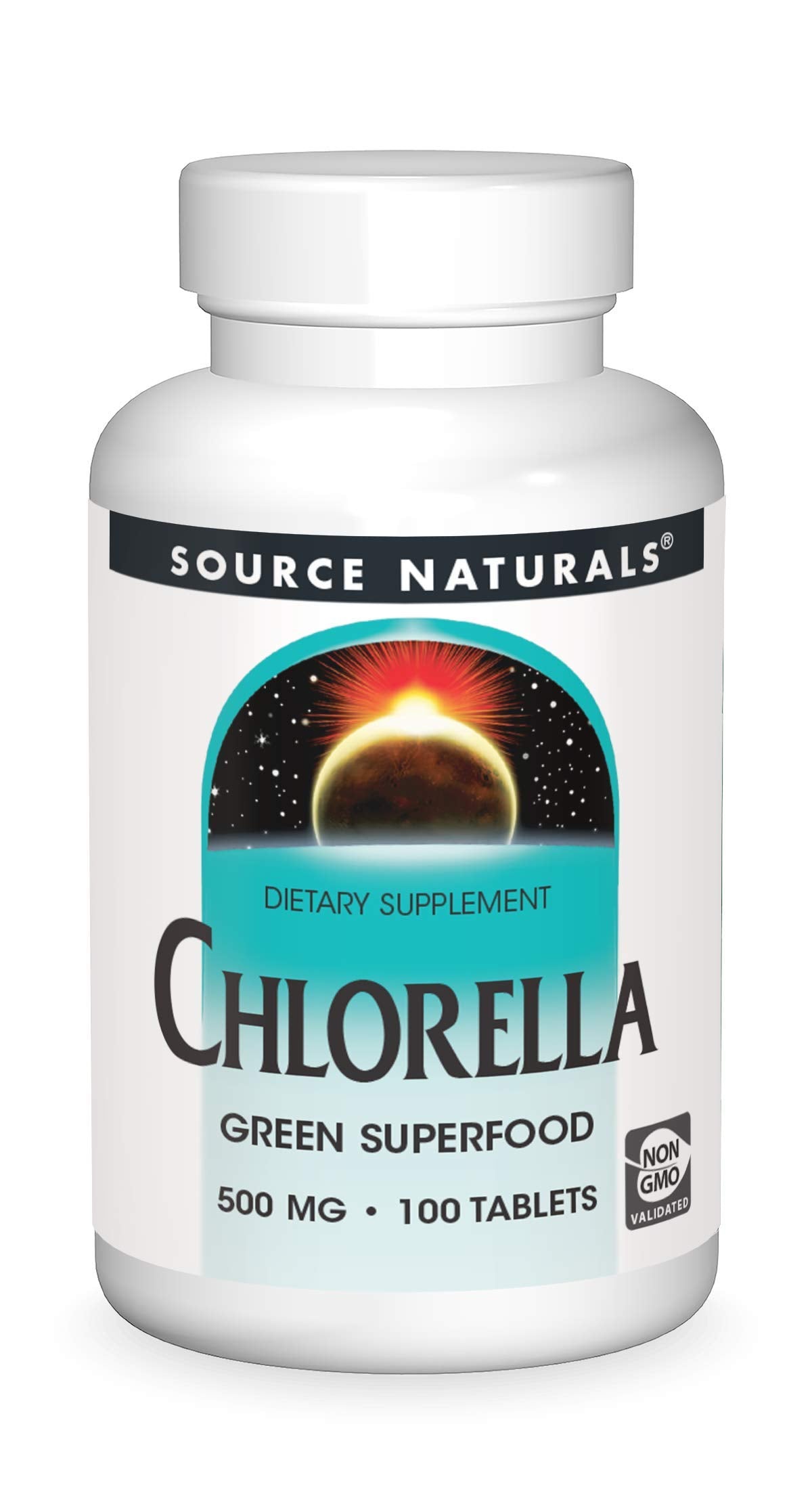 Source Naturals Chlorella 500 mg - 100 Tablets