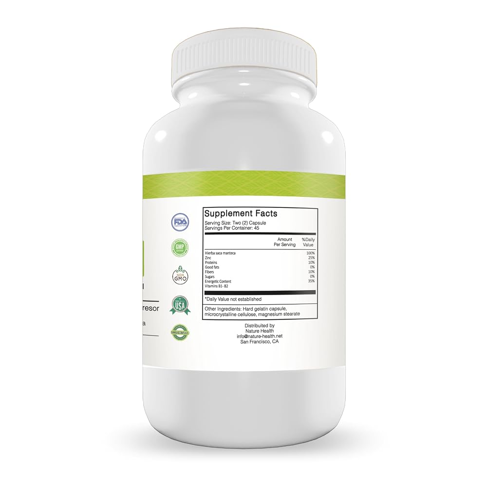 Nature Health Weight Support Capsules with Herbs & B Vitamins - 90 Count - image 2