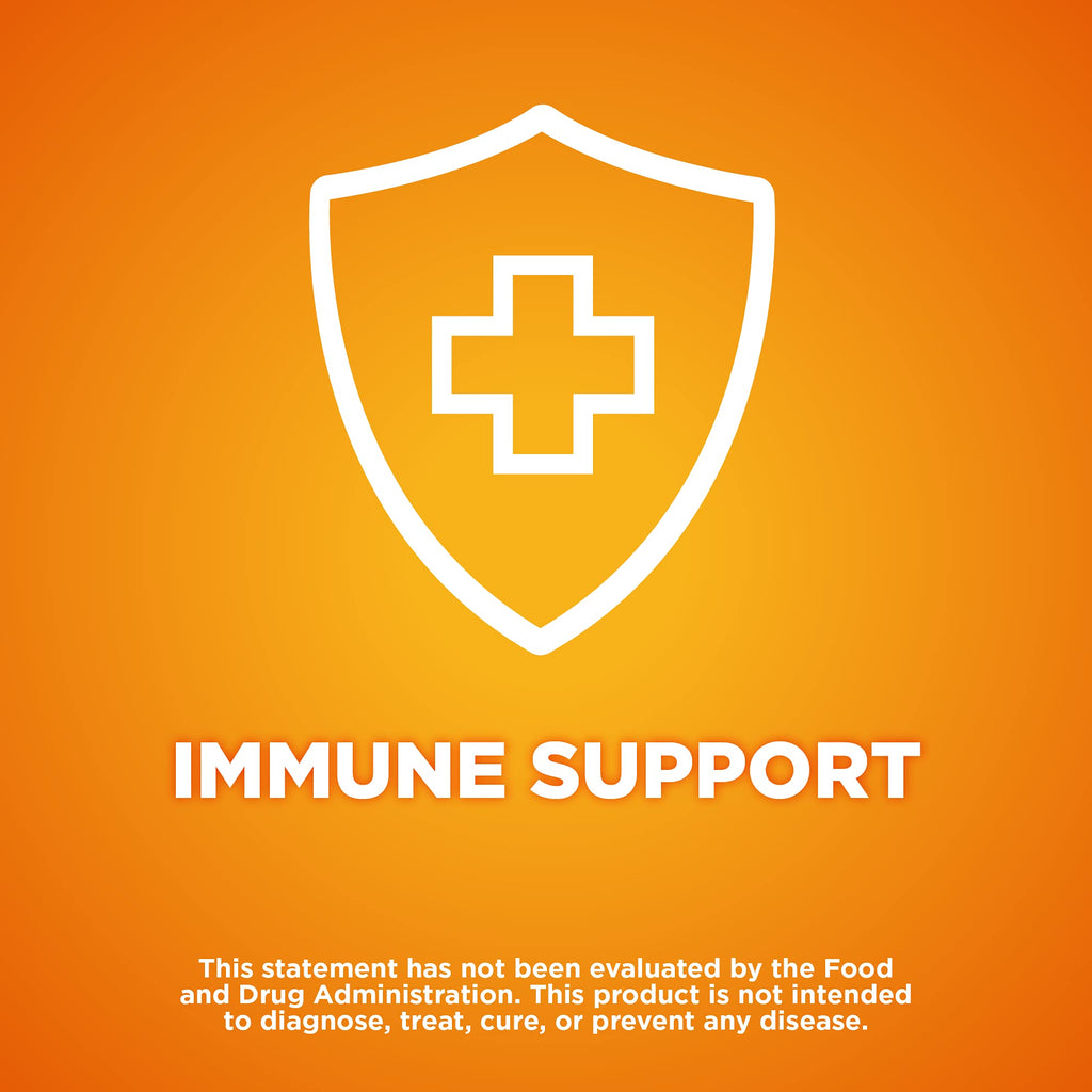 Amazon Basic Care Immune Support Chewable Tablets Citrus - 116 Count - image 2