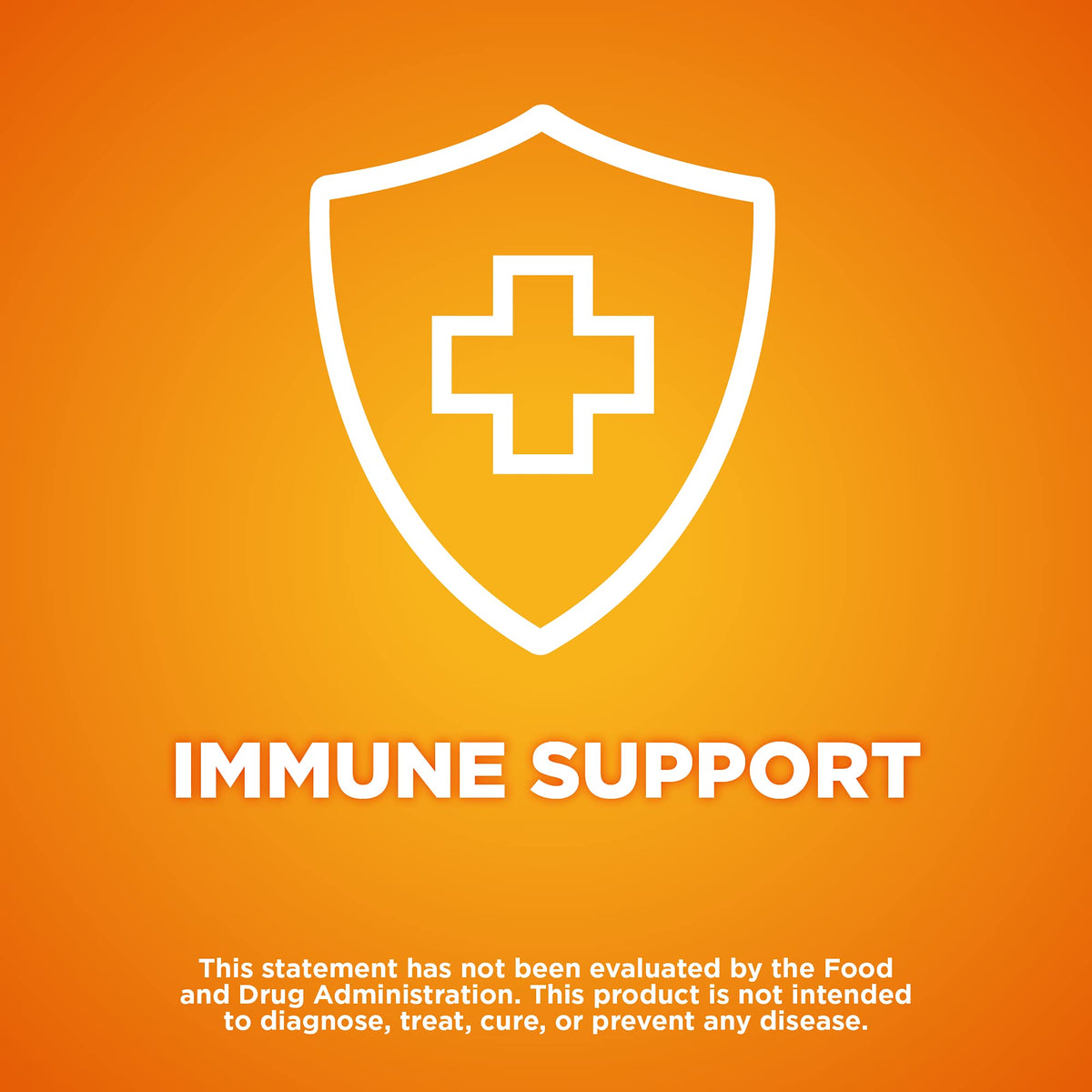 Amazon Basic Care Immune Support Chewable Tablets Citrus - 116 Count - image 2