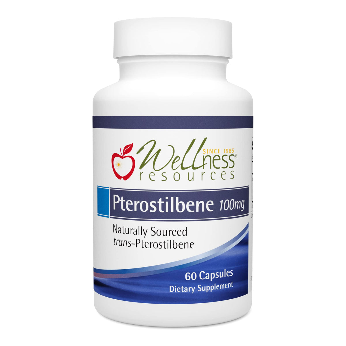 Wellness Resources Pterostilbene 100mg - 90 Vegetarian Capsules