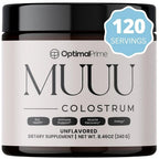 Optimal Prime Bovine Colostrum Powder for Gut Health - 120 Servings