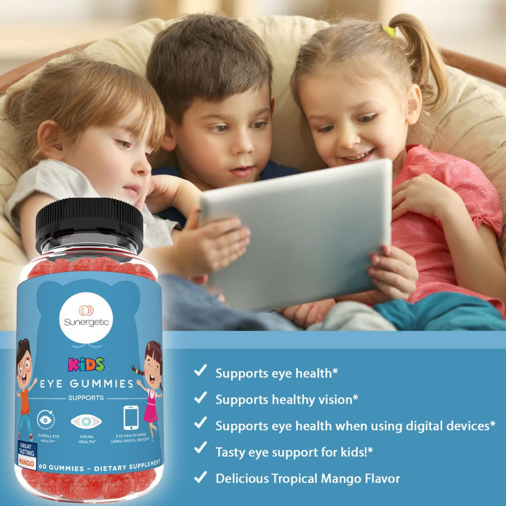Sunergetic Premium Eye Support Gummies - Lutein with Zeaxanthin