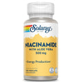 SOLARAY Niacinamide 500 mg Vitamin B-3 Energy Support - 200 Capsules
