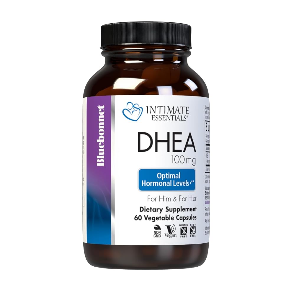 BlueBonnet Nutrition Intimate Essentials DHEA 100 mg - 60 Vegetarian Capsules