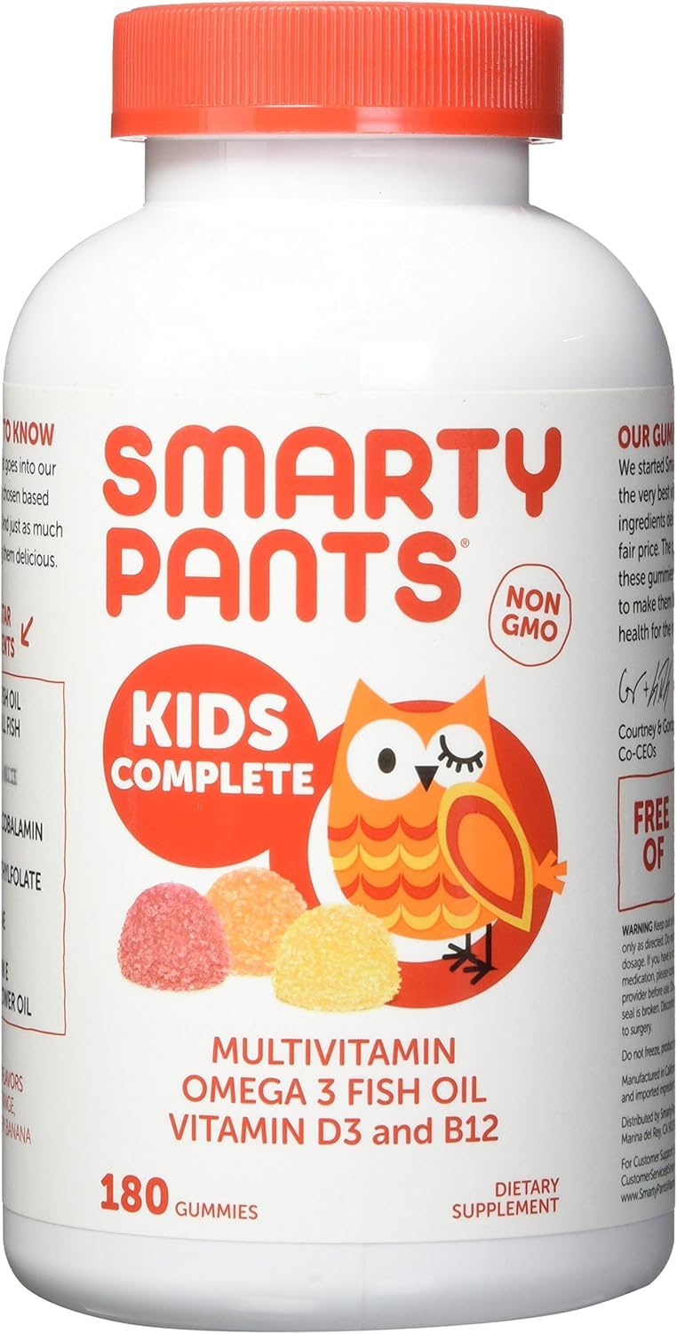 SmartyPants Kids Complete Multivitamin - 180 Gummies
