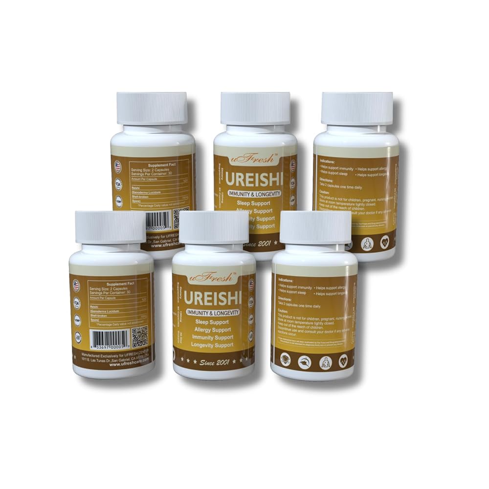 uFresh Ureishi Immunity & Longevity Support Dietary Supplement