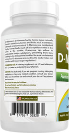 Best Naturals D-Mannose Pure Powder - 8 oz - image 7