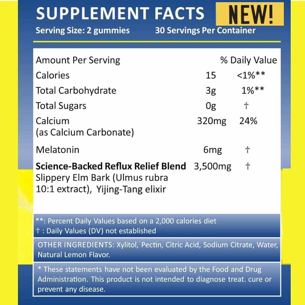 HEMPWAY Reflux Raft Antacid Gummies Sleep Support - 60 Gummies - image 7