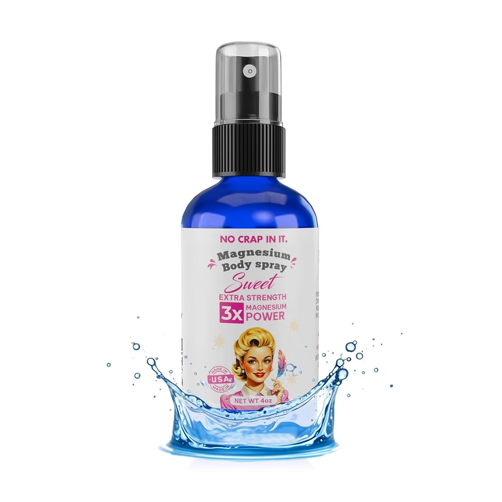 No Crap In It Magnesium Spray, Triple Action!- Your Way to Wellness