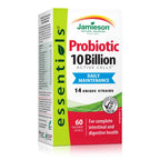 Jamieson 10 Billion Probiotic - 60 Vegetarian Capsules