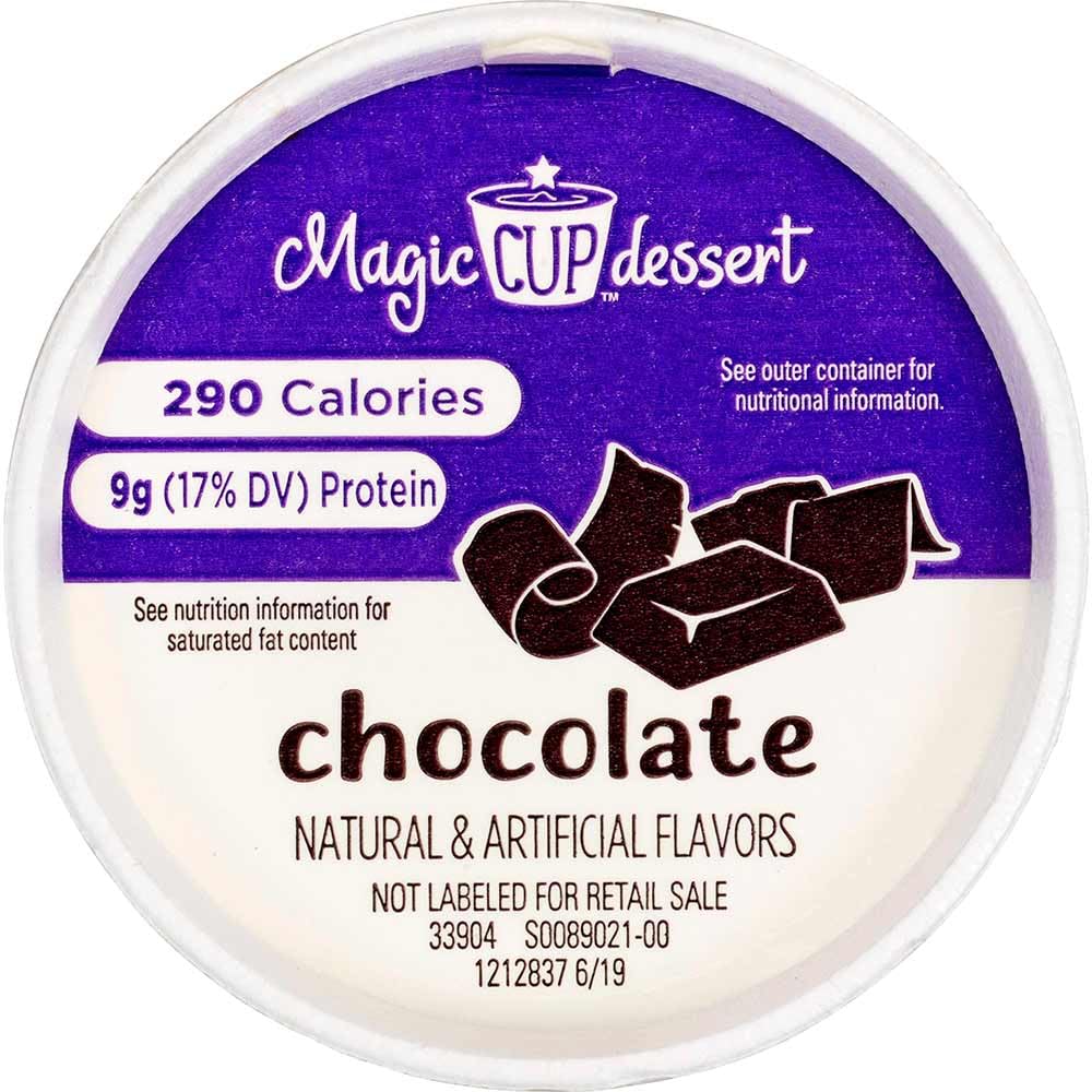 Magic Cup High Calorie Protein Chocolate Frozen Dessert Pudding - 48 Cups - image 3