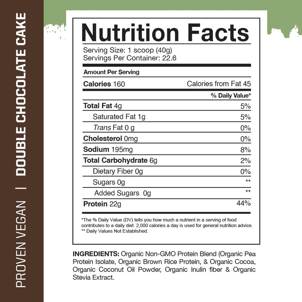 Gaspari Nutrition Proven Vegan Protein Powder - 2 lbs - image 2
