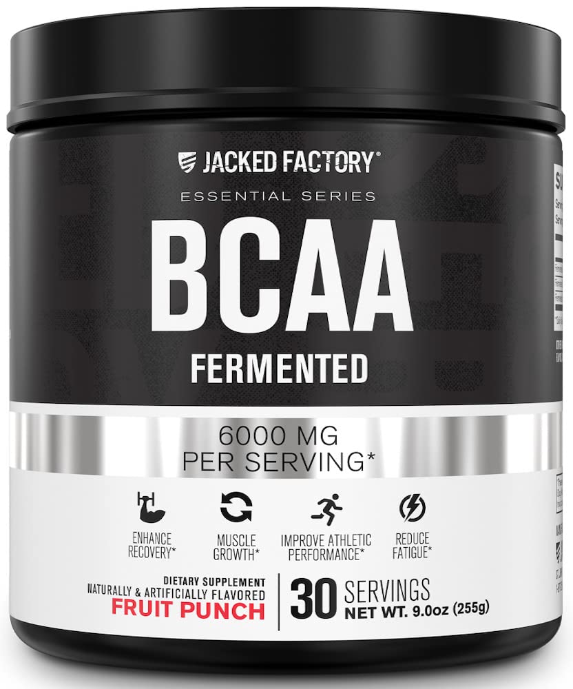 Jacked Factory BCAA Powder Fermented 6g - 30 Servings