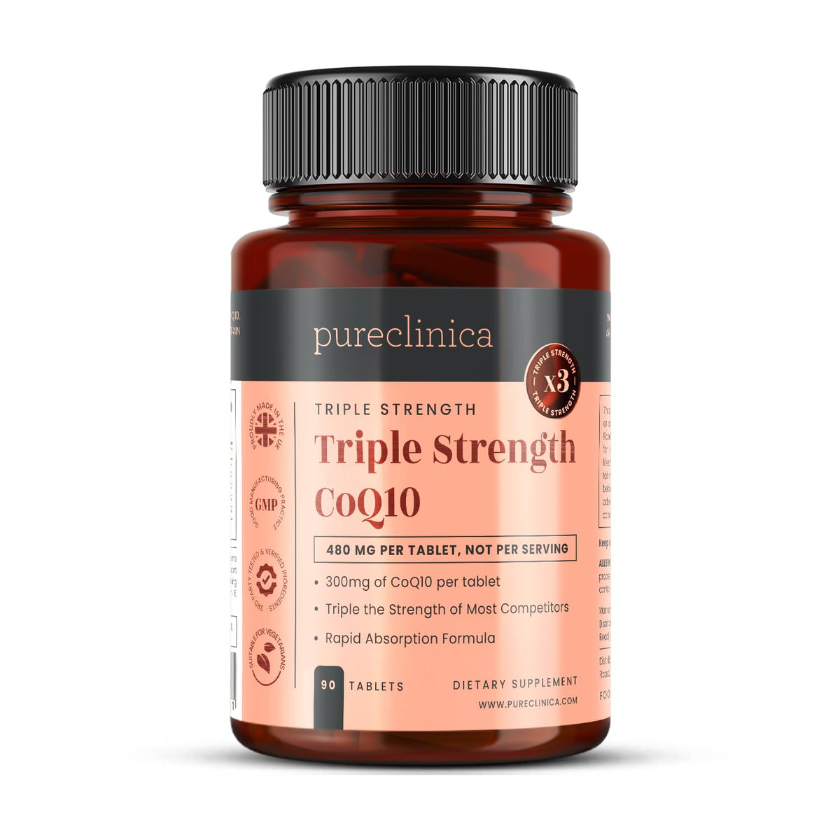 pureclinica Fermented CoQ10 300mg