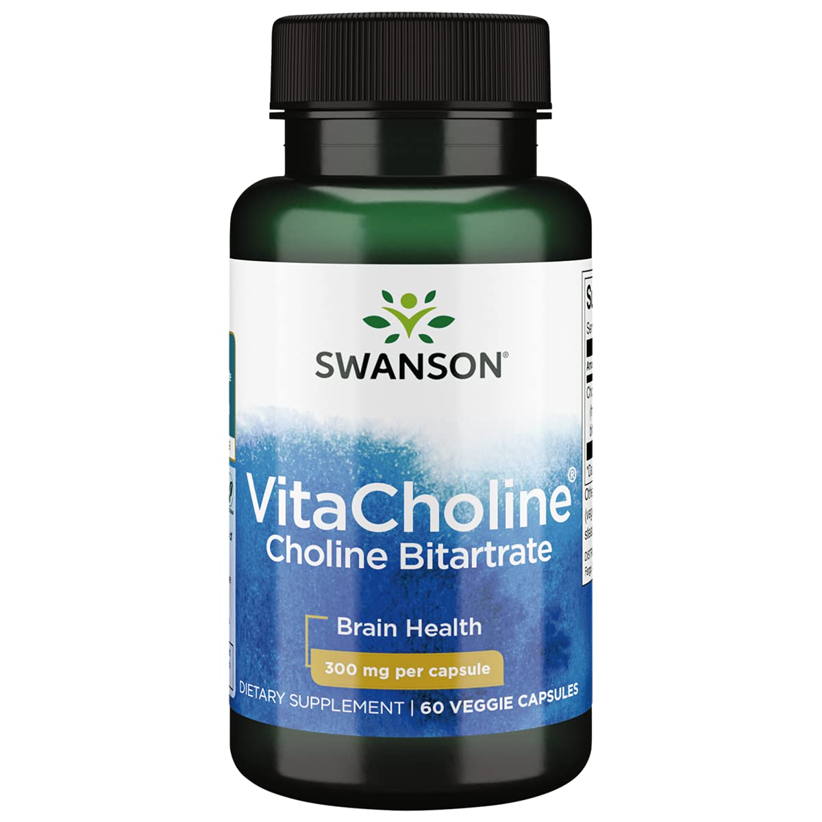 Swanson Ultra VitaCholine Cognitive Support 300 mg - 60 Vegetarian Capsules