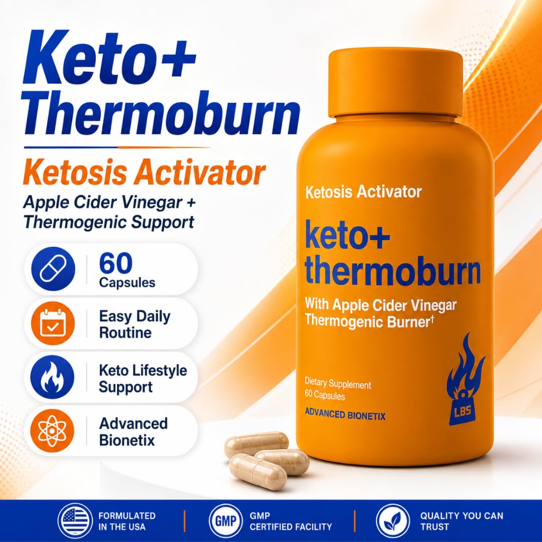 Advanced Bionetix ThermoBurn Keto Supplement with Apple Cider Vinegar - image 5